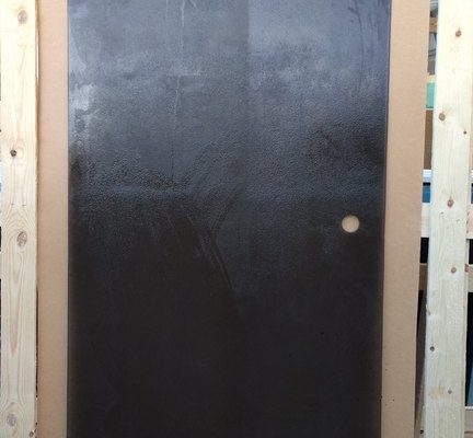 013 - 8mm Harmaa - Sulatettu Ovi - 944 x 2153 - Vedin o50, alhaalta 1000mm – 150e