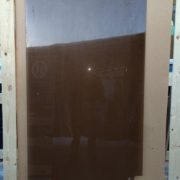 014 - 8mm Pronssi – Ovi - 878 x 1985 - vedin o10, alhaalta 900mm – velastyöstöt, 250mm päädyistä – 400e