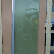 029 - 8mm Vihreä - Suihkuseinä, Peikonlehti - 700 x 1925 - 300 €