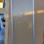 044 - Kehystetty Optiwhite – Tilanjakaja, Lumpeenkukka - 715 x 2070 - 150 €