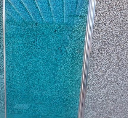 053 - 6mm Turkoosi, karkaistu – Suihkuseinä - 895 x 1955 - vedin o10, 980 alhaalta - 300 €