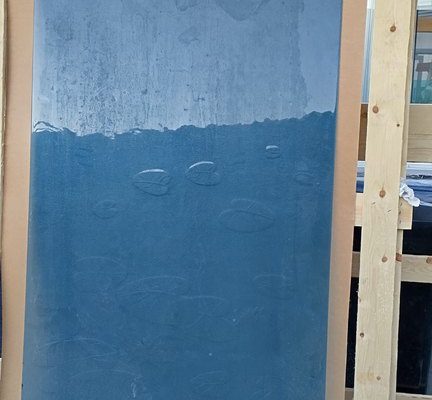 065 - 5mm Sininen – Kaislikkomaisema - 980 x 2102 - 150 €