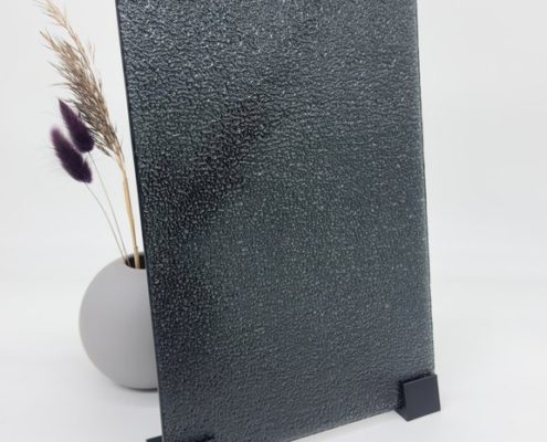 Artesaanilasi-soda-tumman harmaa Artesaanilasi, minimalistinen kuviointi, lasi malli, sisustuslasi