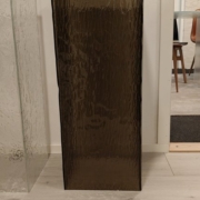 Artesaanilasipylväs - Pronssi, Kaarna - 300 x 300 x 800 mm - 300€
