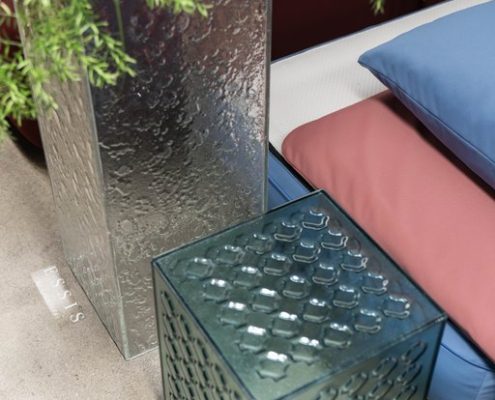 lasipylväät ja lasikuutiot-artesaanilasi-kuviolasit