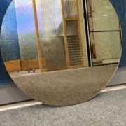 Pyöreä antiikkipeili - 500 mm - 50€