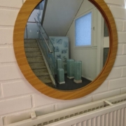 Pyöreä tammikehyspeili - 700 mm - 150€ (ovh 550)