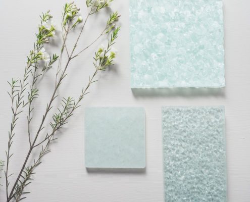 Kierrätyslasilaatta