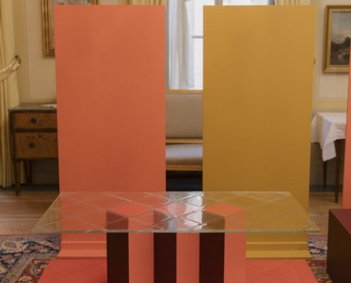 Play collection-Jam artisan glass table-Teklan x Essis-Design embassy event4