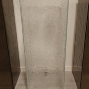 Artesaanilasipylväs - Optiwhite, Kupla - 300 x 300 x 800 mm - 300€