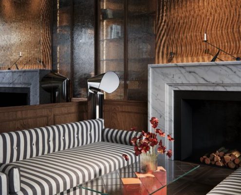 a conceptual Essis Boutique Hotel to showcase the versatility of artisan glass-lounge detail